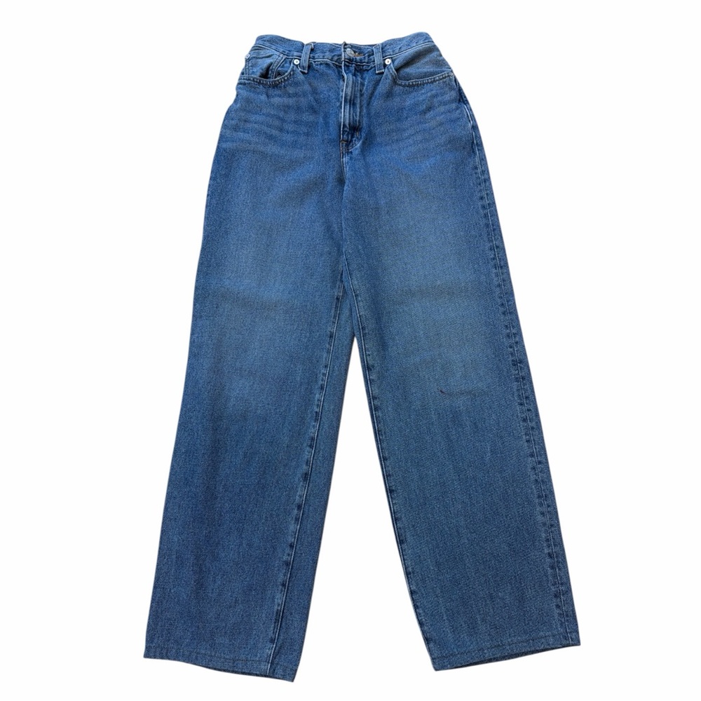 Madewell Baggy Straight Leg Jeans